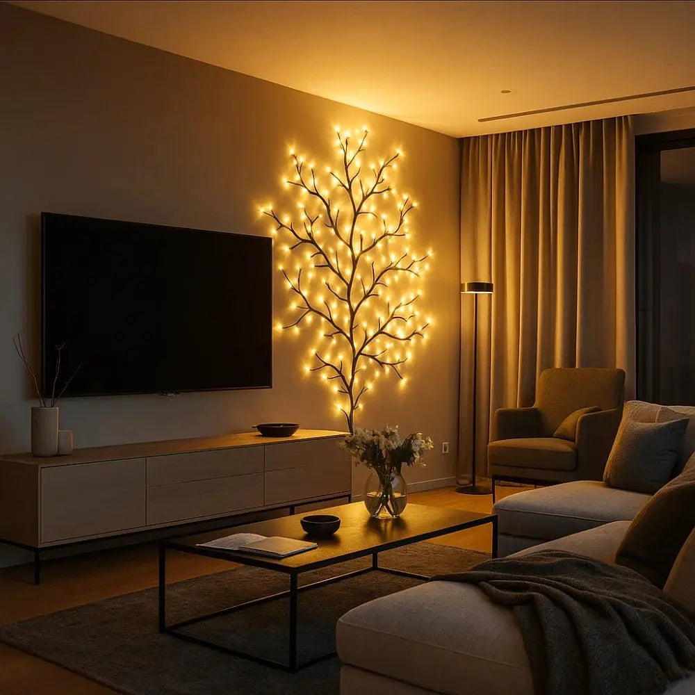 Guirlande Lumineuse - Feuille de Vigne | Illumination -  |   Delvanie