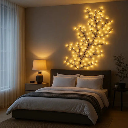 Guirlande Lumineuse - Feuille de Vigne | Illumination -  |   Delvanie