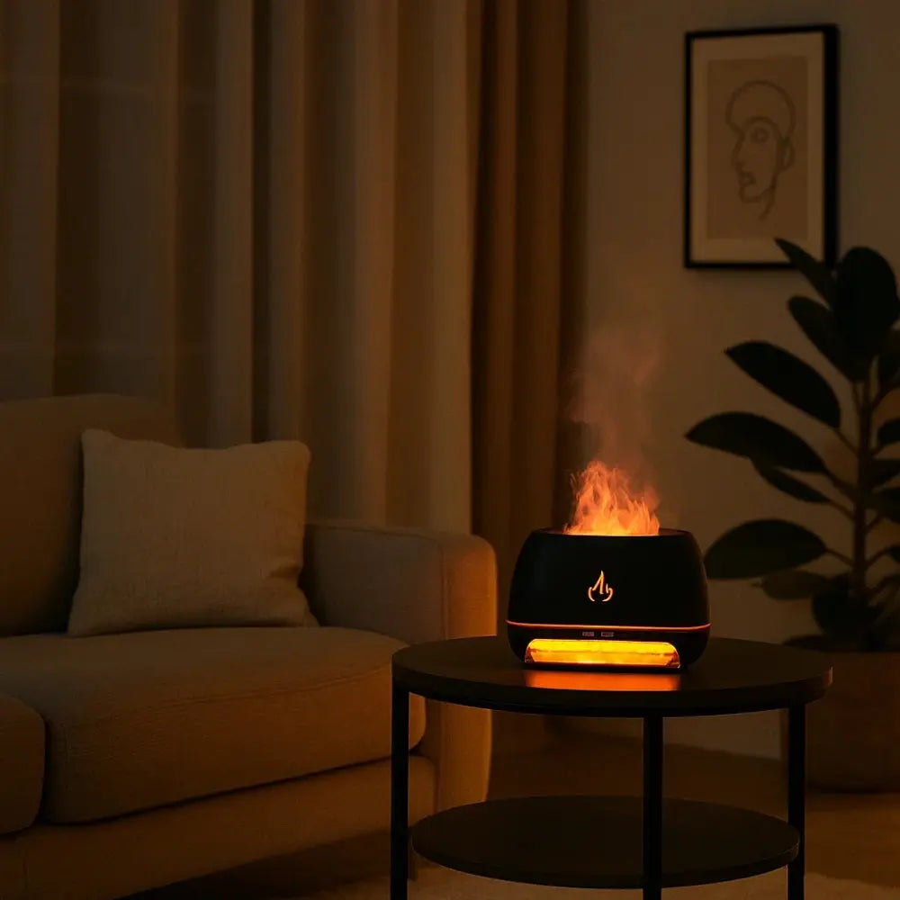 Humidificateur d'air chambre - Brume Enflammée | AirVibe -  |   Delvanie