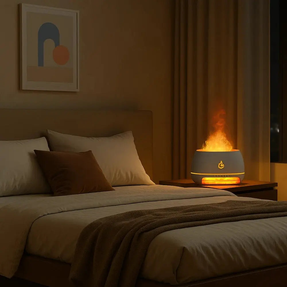 Humidificateur d'air chambre - Brume Enflammée | AirVibe -  |   Delvanie