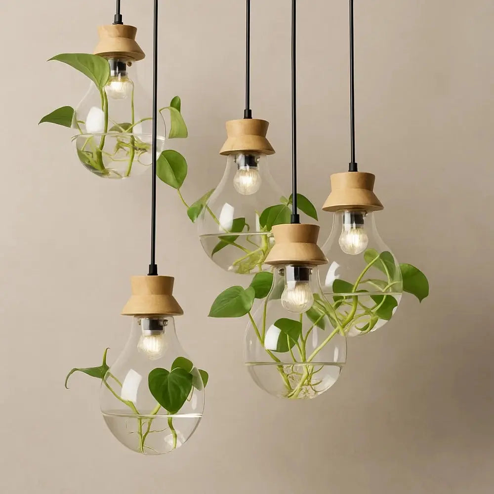 Suspension Luminaire Lampe - Flore Éclairée | Botanica -  |   Delvanie