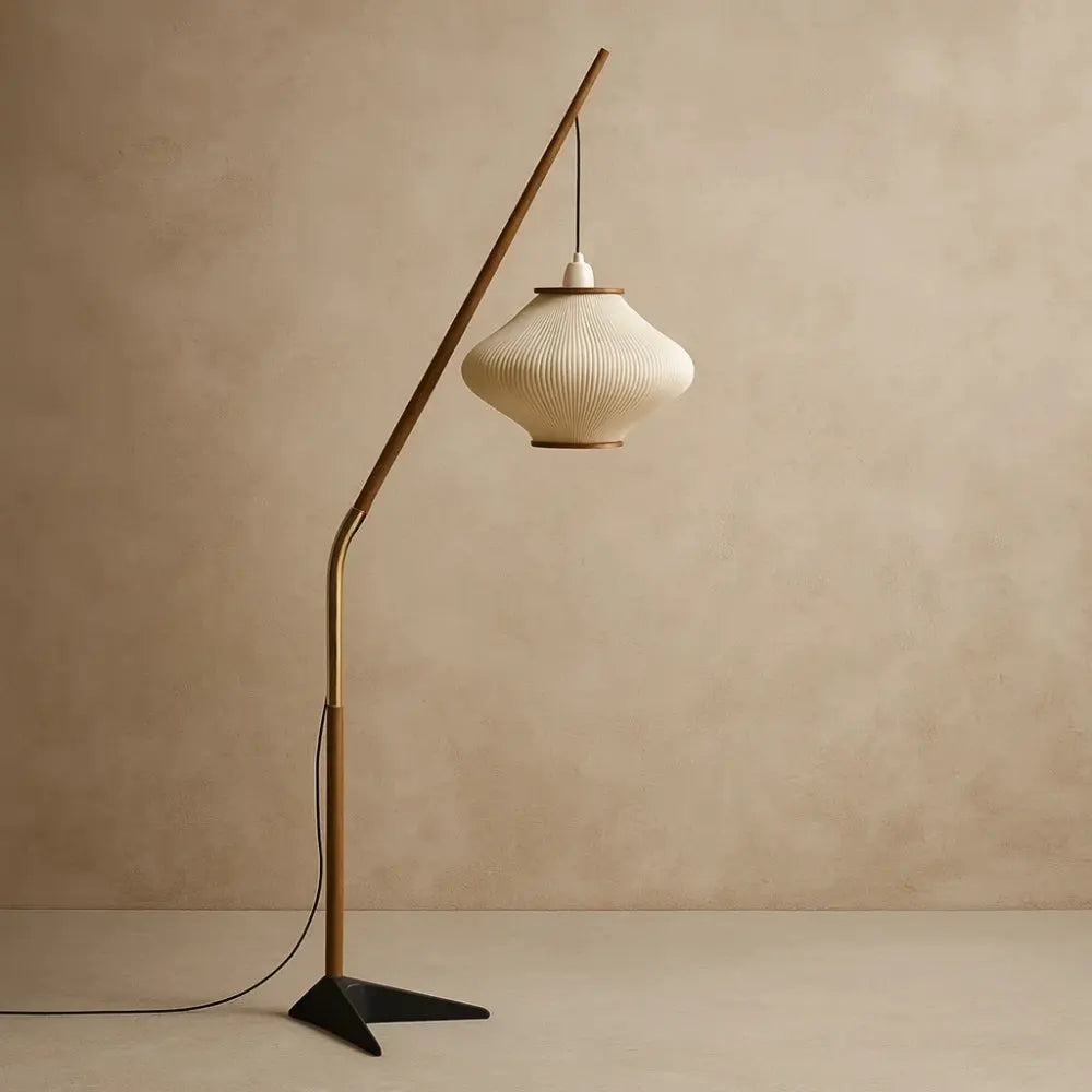 Lampadaire Moderne Sur Pied - Courbe Bois Médiévale | Eldoryn -  |   Delvanie