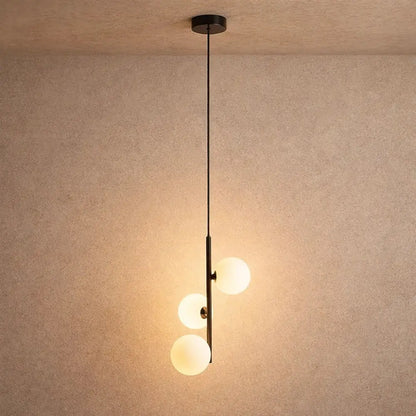 Lampe À Suspension - Sphères Laiton Nocturne | Zoréa