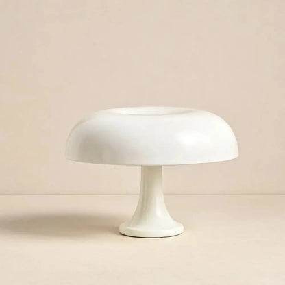Lampe Champignon Blanche - Éclat Pur | Silvora - Blanc |   Delvanie