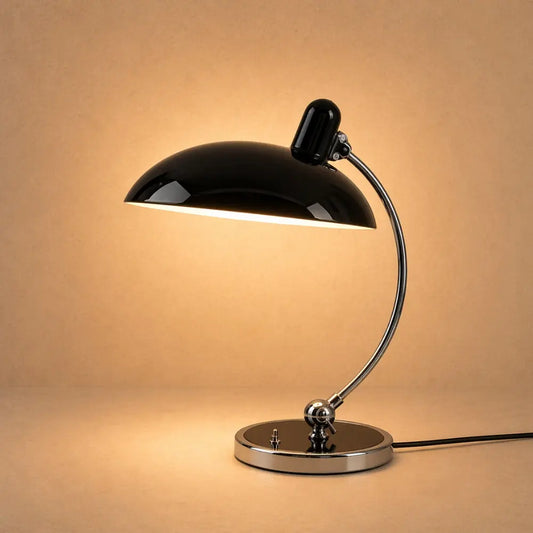Lampe De Bureau Vintage - Dôme Rétro Courbé | Valdsen -  Lampe Delvanie