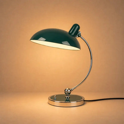 Lampe De Bureau Vintage - Dôme Rétro Courbé | Valdsen -  Lampe Delvanie