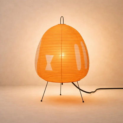 Lampe De Table - Papier Washi Trépied | Akoria -  Lampe Delvanie