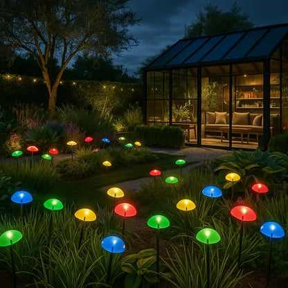 Lampe Extérieur Solaire - Lumière Enchantée | GlowMush -  |   Delvanie