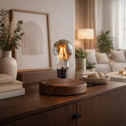 Lampe Led de Table - Lévitation Edison Enchantée | Levorya -  |   Delvanie
