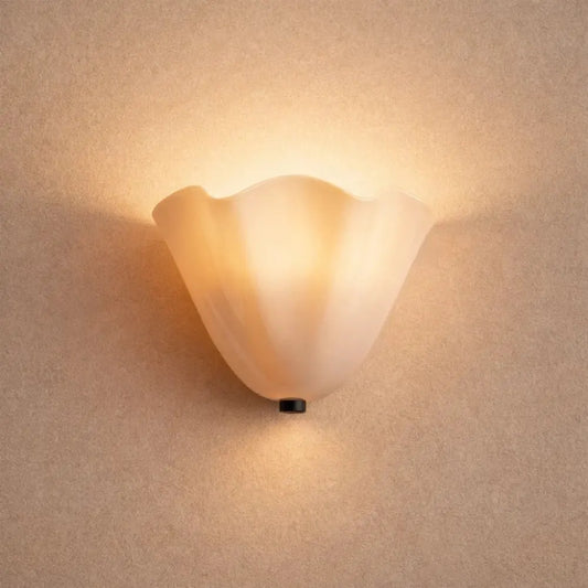 Lampe Murale Interieur - Verre Ondoyé | Ambrelia -  |   Delvanie
