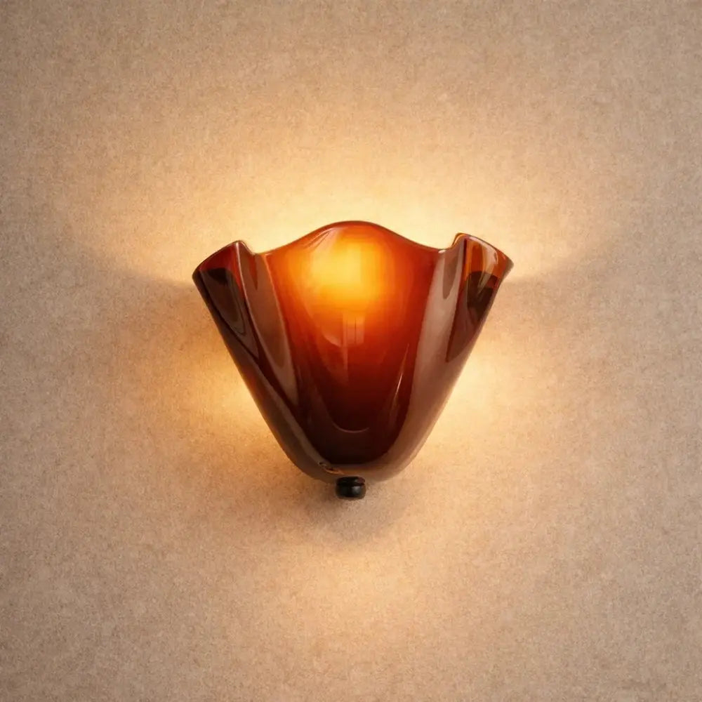 Lampe Murale Interieur - Verre Ondoyé | Ambrelia -  |   Delvanie