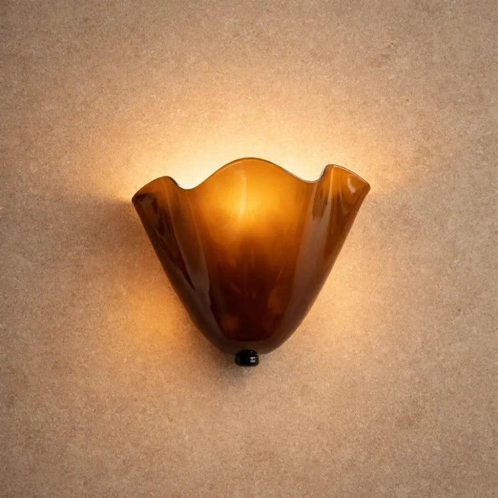 Lampe Murale Interieur - Verre Ondoyé | Ambrelia -  |   Delvanie