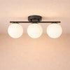 Lampe Plafonnier Led - Duo Laiton Opalin | Dorvëa -  |   Delvanie