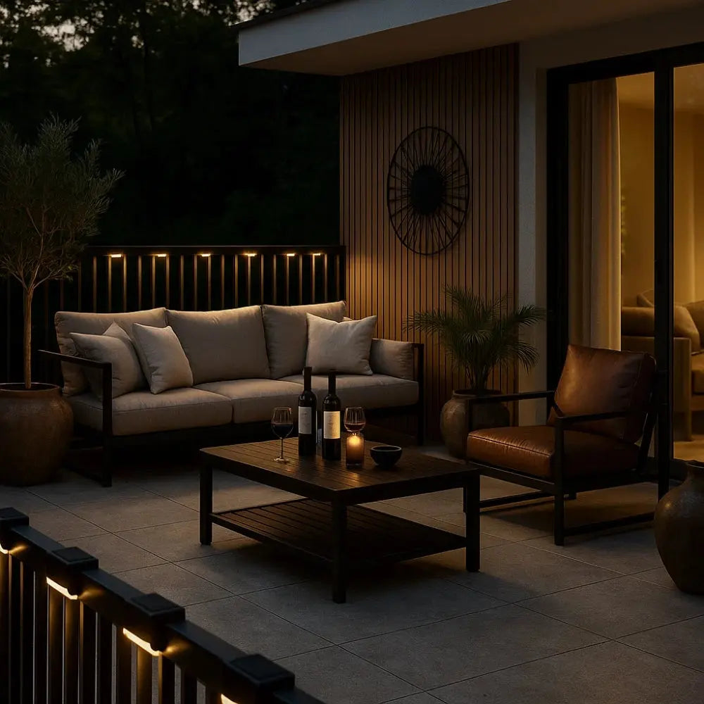 Lampe Solaire Exterieur - Lueur de Balustrade | SolarEdge -  |   Delvanie