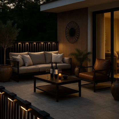 Lampe Solaire Exterieur - Lueur de Balustrade | SolarEdge -  |   Delvanie