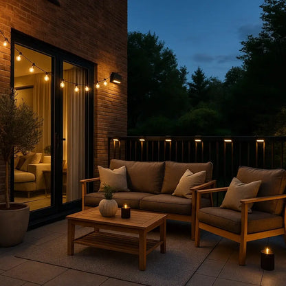 Lampe Solaire Exterieur - Lueur de Balustrade | SolarEdge -  |   Delvanie