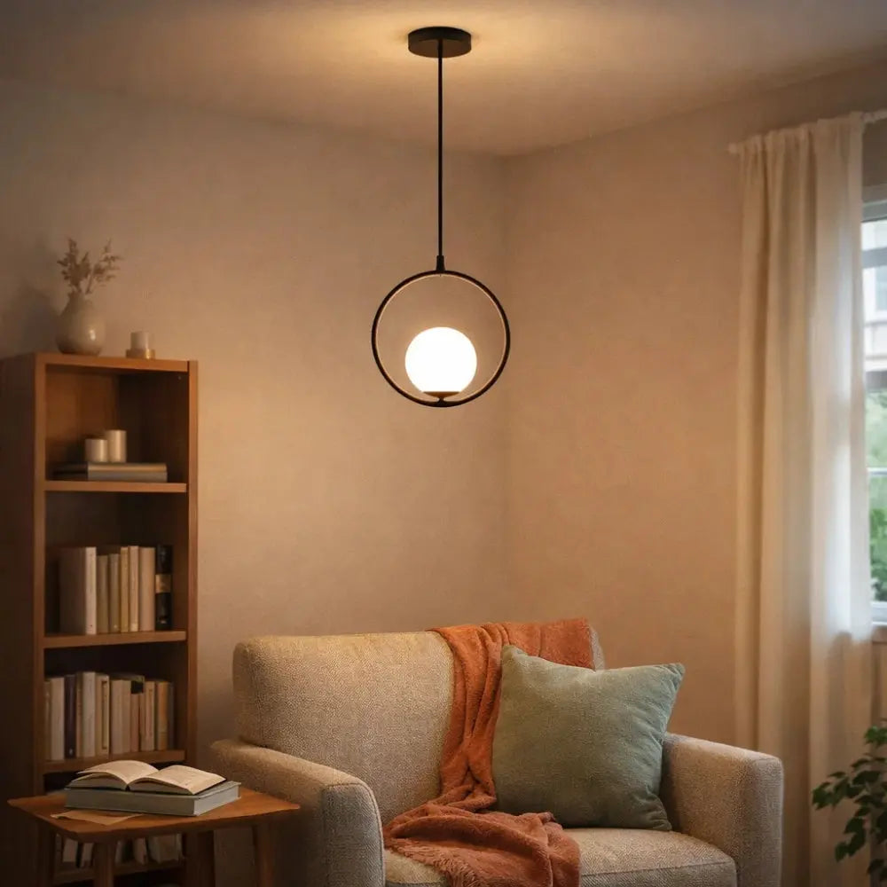 Lampe Suspension - Orbes Graphiques Épure | Noryxen -  |   Delvanie