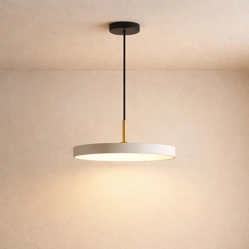 Lampe Suspension Pour Cuisine - Disque Flottant | Orlena -  |   Delvanie