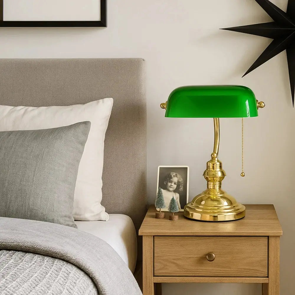 Lampe de Bureau - Ambiance Luxueuse | Emeraude -  |   Delvanie