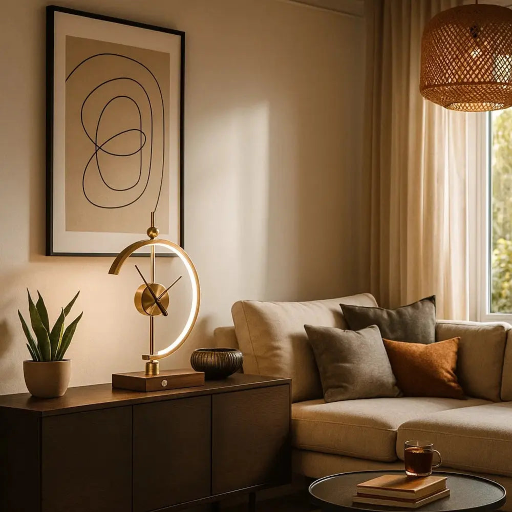 Lampe de Bureau - Lueur Temporelle | ChronoGlow -  |   Delvanie