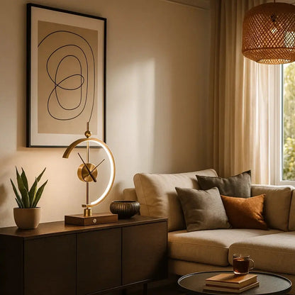 Lampe de Bureau - Lueur Temporelle | ChronoGlow -  |   Delvanie