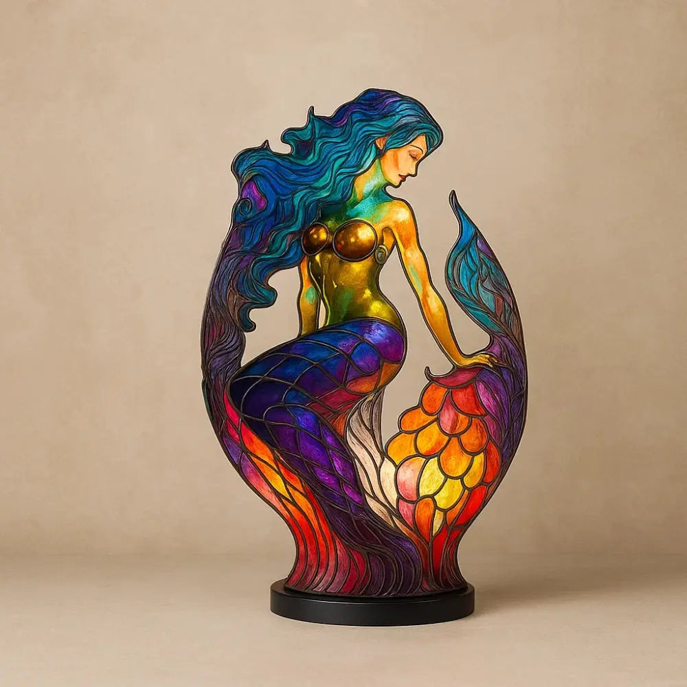 Lampe de Chevet Enfant - Esprit Sauvage | Elvoria - Sirène |   Delvanie