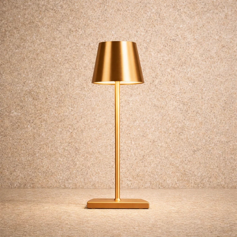 Lampe de Table LED Sans Fil - Élégance Japandi Discrète | Lysora -  |   Delvanie