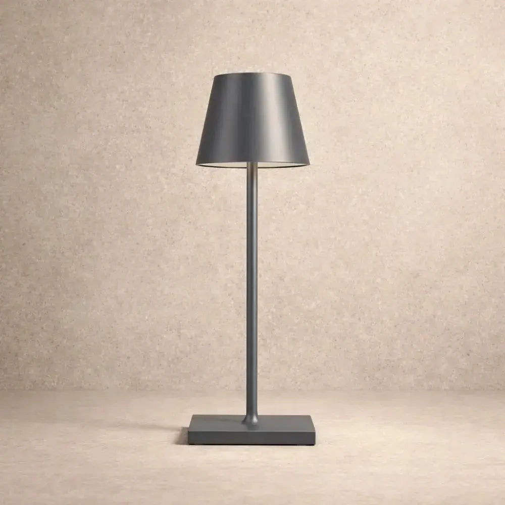 Lampe de Table LED Sans Fil - Élégance Japandi Discrète | Lysora -  |   Delvanie