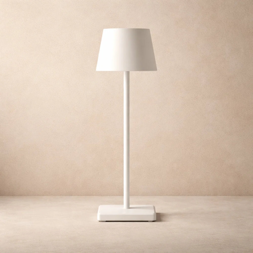 Lampe de Table LED Sans Fil - Élégance Japandi Discrète | Lysora -  |   Delvanie