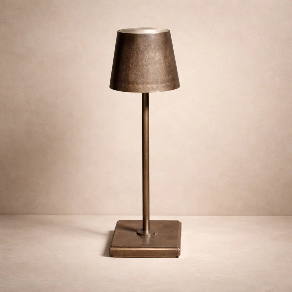 Lampe de Table LED Sans Fil - Élégance Japandi Discrète | Lysora -  |   Delvanie