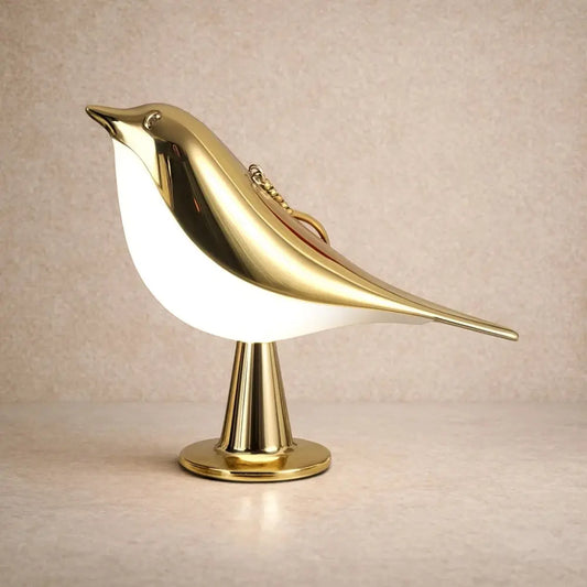 Lampe de Table Sans Fil Rechargeable - Oiseau Sculptural Nomade | Aurelya -  |   Delvanie