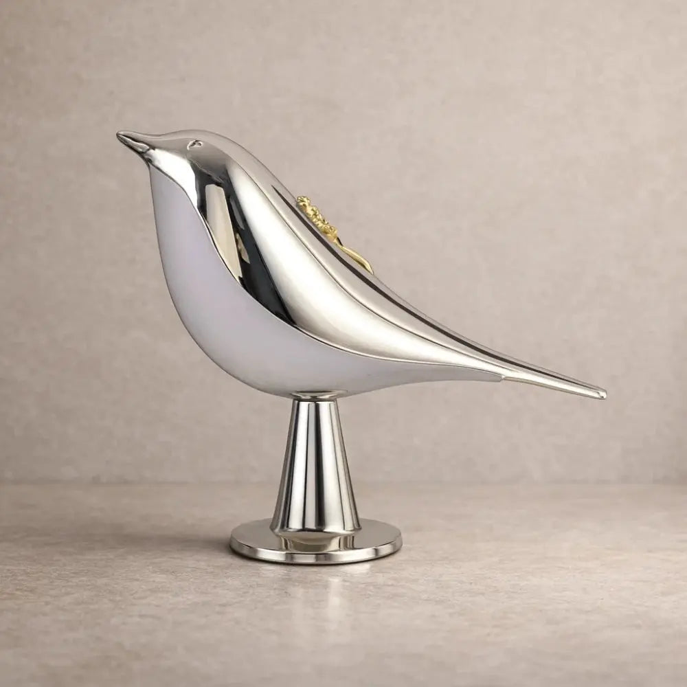 Lampe de Table Sans Fil Rechargeable - Oiseau Sculptural Nomade | Aurelya -  |   Delvanie