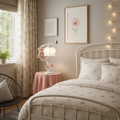 Lampe de Table - Charme Floral | Roselux -  |   Delvanie