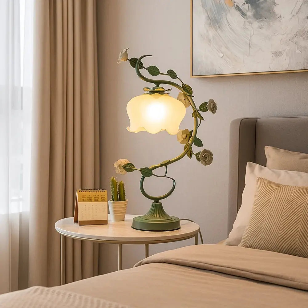 Lampe de Table - Charme Floral | Roselux -  |   Delvanie