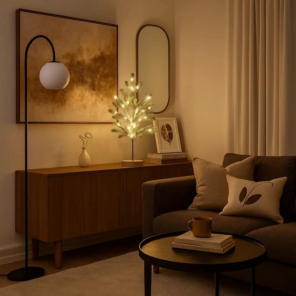 Lampe de Table - Lueur Enchantée | ForestGlow -  |   Delvanie