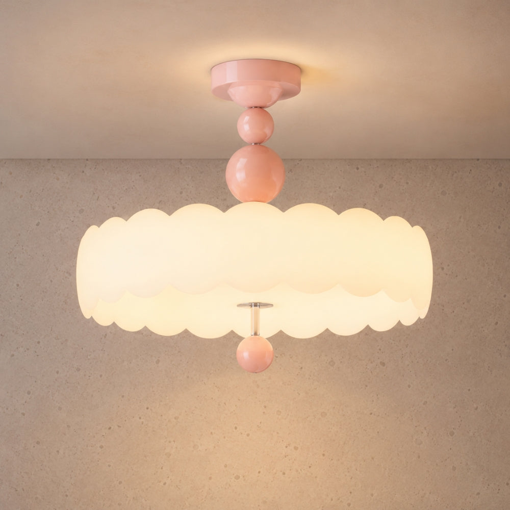Lampe Plafonnier LED - Nuage Crème Doux | Nuvella