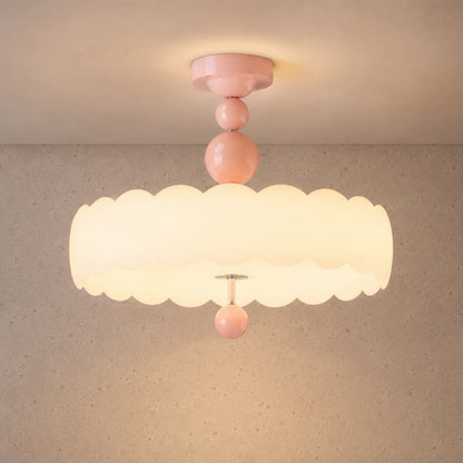 Lampe Plafonnier LED - Nuage Crème Doux | Nuvella