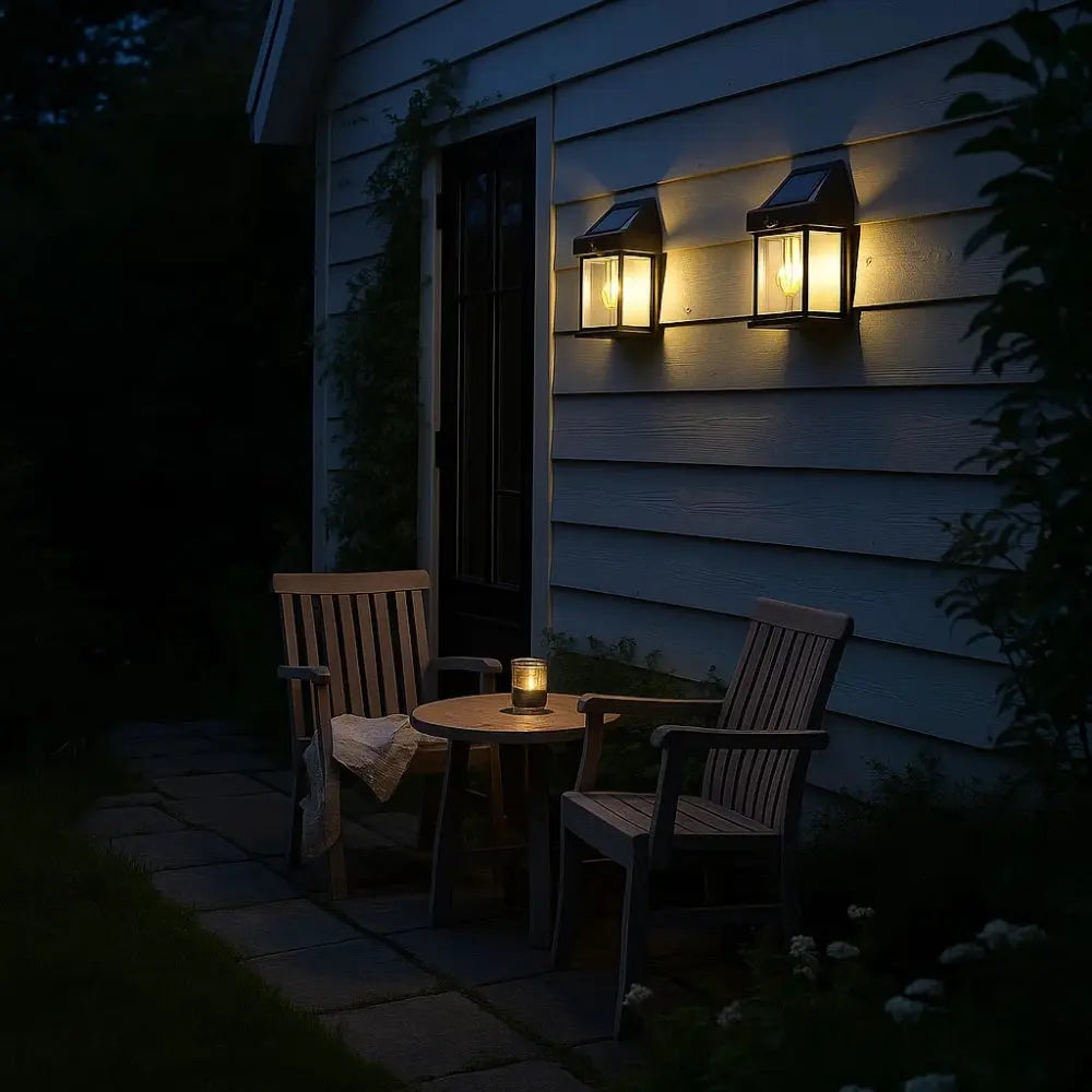 Applique Exterieur Solaire - Chaleur Naturel | Soléa -  |   Delvanie