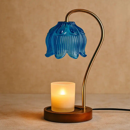 Lampe Bougie - Évasion Parfumée | Aromis - Bleu |   Delvanie