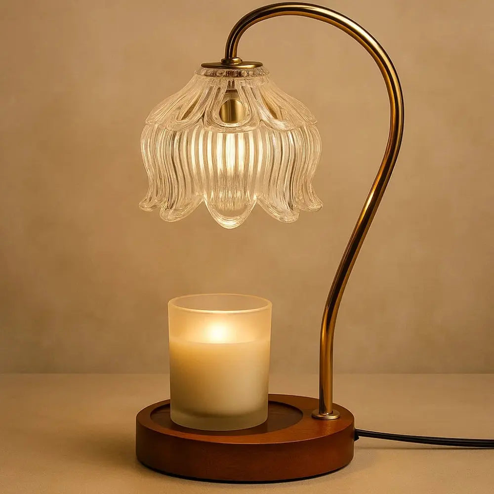 Lampe Bougie - Évasion Parfumée | Aromis - Transparent |   Delvanie