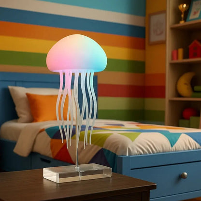 Lampe de Chevet Enfant - Veilleuse Méduse Enchantée | Medoria -  |   Delvanie