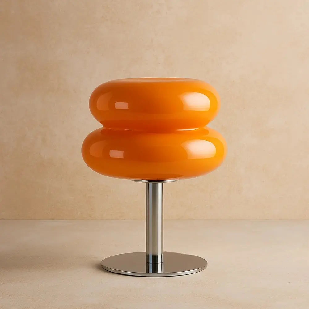 Lampe de Table Design - Retro Sucré | PopGlow - Orange |   Delvanie