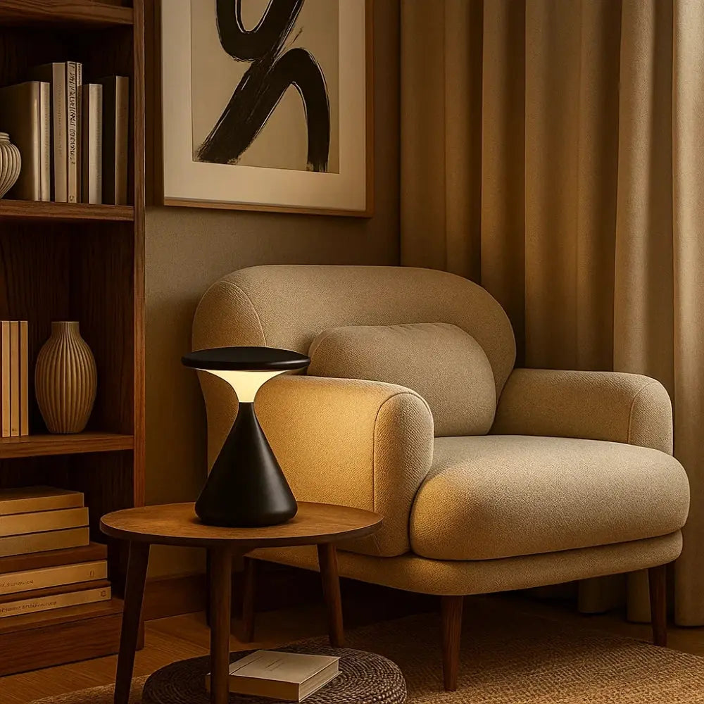 Lampe De Table Led Sans Fil - Sablier Lumière Nomade | Aerisya -  |   Delvanie