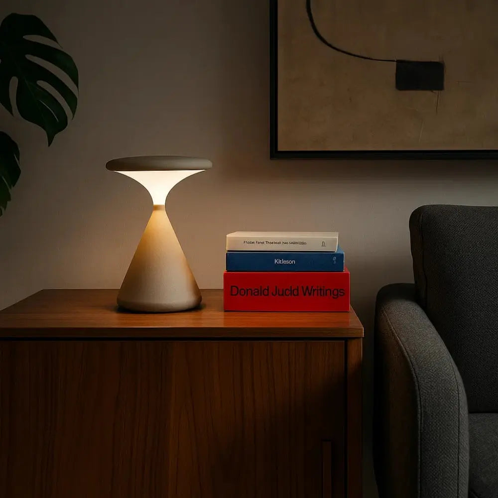 Lampe De Table Led Sans Fil - Sablier Lumière Nomade | Aerisya -  |   Delvanie