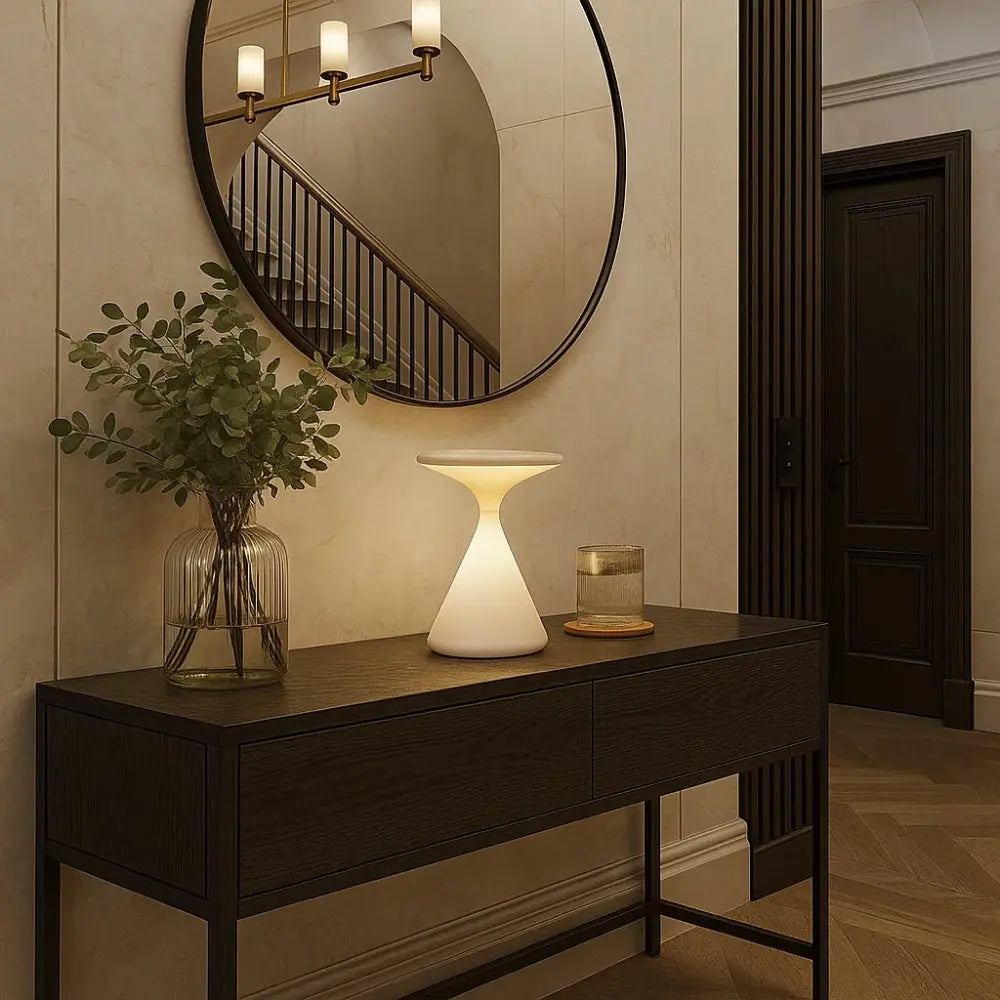 Lampe De Table Led Sans Fil - Sablier Lumière Nomade | Aerisya -  |   Delvanie