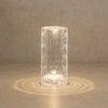 Lampe de Table en Cristal Rose Élégance Chic | Solvyn -  |   Delvanie