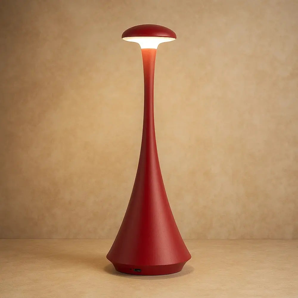 Lampe de Bureau Tactile - Toucher Lumineux | Elenya - Bordeau |   Delvanie