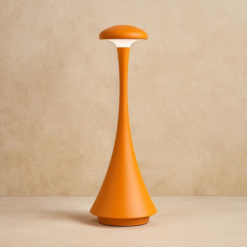 Lampe de Bureau Tactile - Toucher Lumineux | Elenya - Orange |   Delvanie