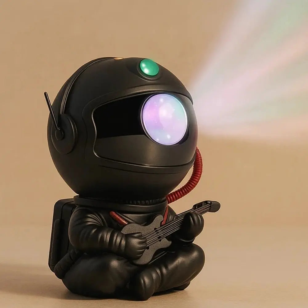 Lampe Astronaute - Rêve Galactique | Cosmoza - Guitare noire |   Delvanie