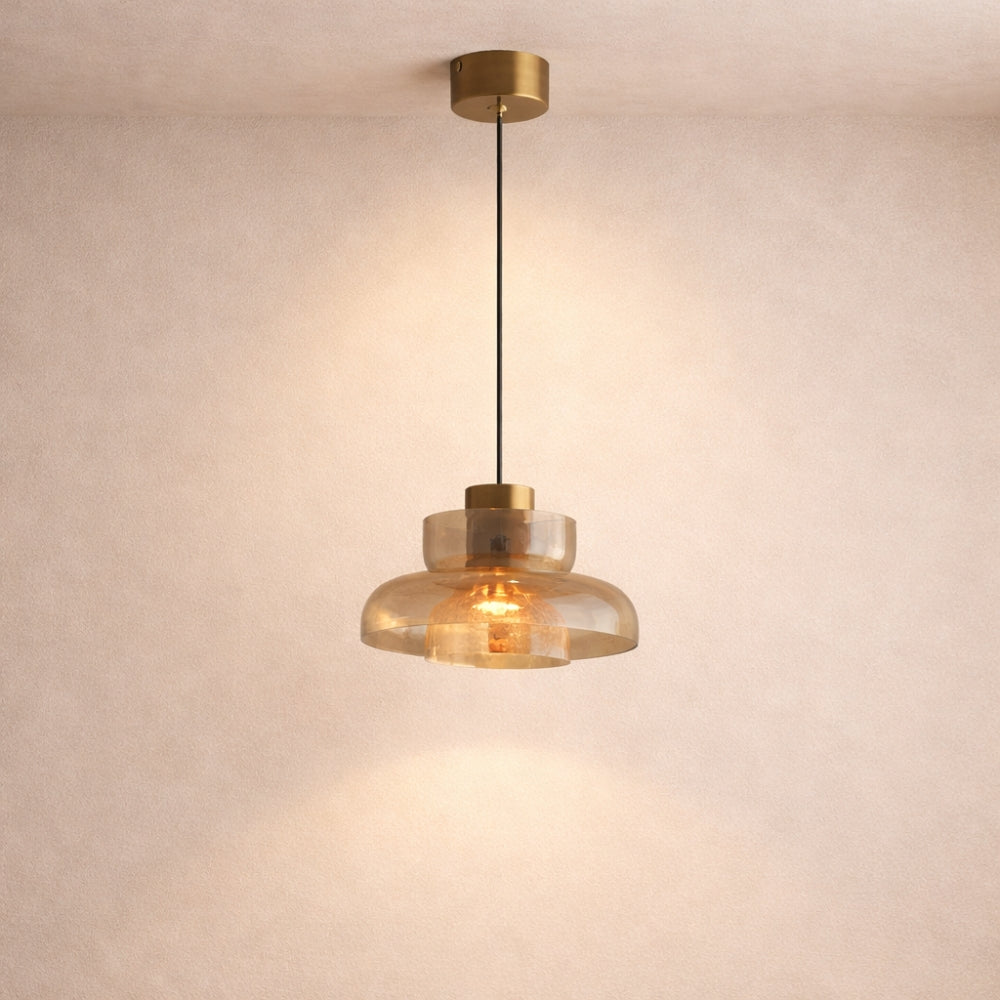 Hanglampen - Gescheurd Glas Gloed | Fissoryn